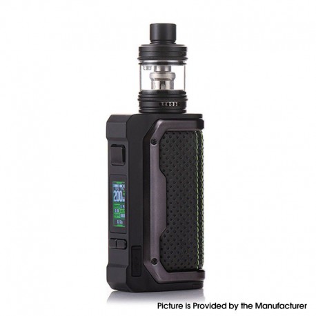 Authentic Wotofo MDura 200W Mod Kit with nexMINI Sub Ohm Tank Atomizer - Black, VW 5~200W, 2 x 18650, 3.5ml