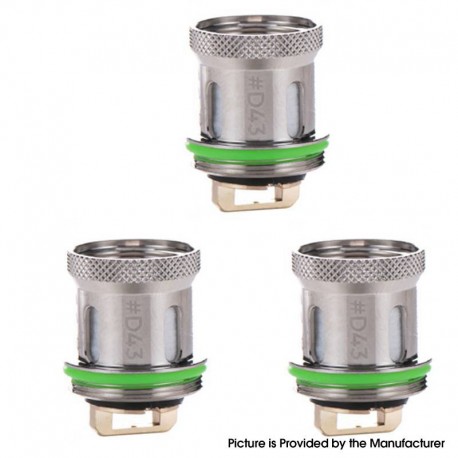 [Ships from Bonded Warehouse] Authentic Wotofo nexMINI Sub Ohm Tank Replacement Coil - D43, Clapton Mesh 0.2ohm, (3 PCS)