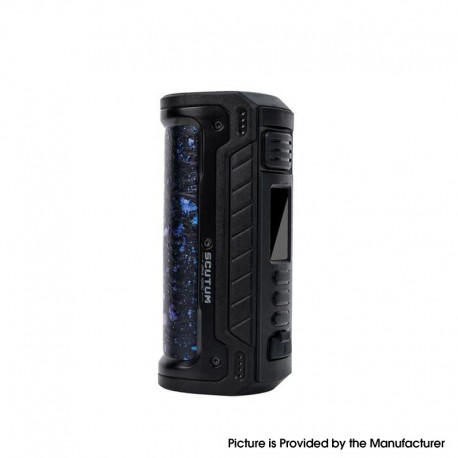 [Ships from Bonded Warehouse] Authentic LostVape Hyperion DNA 100C TC VW Box Mod - Blue Splatter, 1~100W, Evolv DNA100C