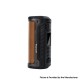 [Ships from Bonded Warehouse] Authentic LostVape Hyperion DNA 100C TC VW Box Mod - Gunmetal Calf Leather, 1~100W, DNA100C