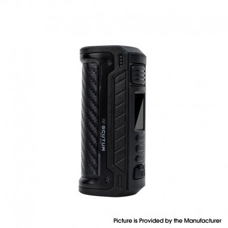 [Ships from Bonded Warehouse] Authentic LostVape Hyperion DNA 100C TC VW Box Mod - Black Carbon Fiber, 1~100W, Evolv DNA100C