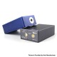 Authentic Mike Vapes & DOVPO & Signature Mods Clutch X18 Mechanical Box Mod - Blue, 2 x 18650