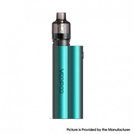Authentic Voopoo Musket 120W Mod Kit with PnP Pod Tank Atomizer - Peacock Green, VW 5~120, 2 x 18650, 4.5ml, 0.15ohm / 0.2ohm