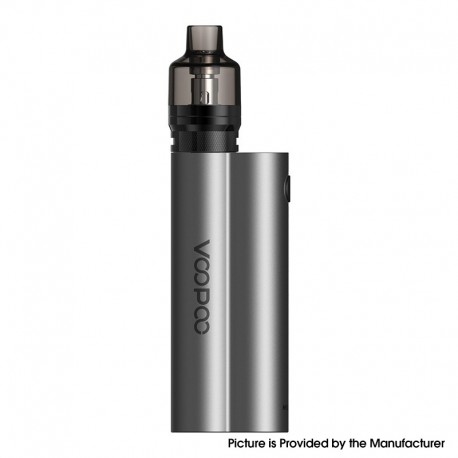 Authentic Voopoo Musket 120W Mod Kit with PnP Pod Tank Atomizer - Moon White, VW 5~120, 2 x 18650, 4.5ml, 0.15ohm / 0.2ohm