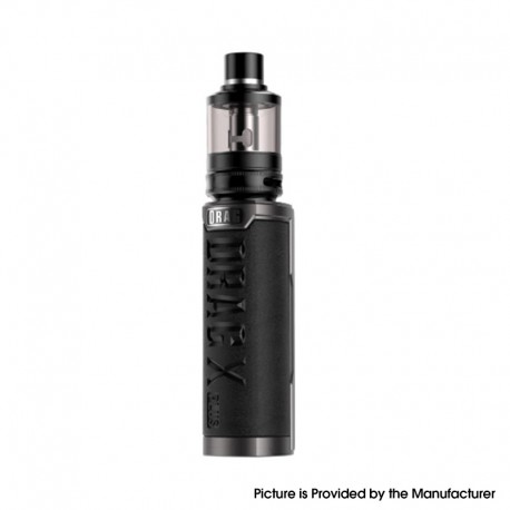 [Ships from Bonded Warehouse] Authentic Voopoo Drag X Plus Pro 100W Mod Kit with TPP 2.0 Pod Tank - Black, VW 5~100W, 5.5ml
