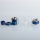 Authentic Wotofo The Troll X RTA Rebuildable Tank Atomizer - Blue, 3.0ml / 4.4ml, Single / Dual Coil, 24mm Diameter