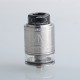 Authentic ThunderHead Creations Artemis V1.5 RDTA Rebuildable Dripping Tank Atomizer - Silver, 2.0/4.0ml, 24mm, BF Pin