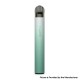 Authentic Curdo Smart X Pod System Kit - Gradual Green, 650mAh, 2.0ml