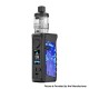 Authentic Vandy Vape Jackaroo Mini 128W TC VW Vape Box Mod Kit - Resin Blue Porcelain, VW 5~128W, 4000mAh, 4.0ml, 0.15ohm