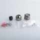 Authentic Digi Drop Solo RDA V1.5 Rebuildable Dripping Atomizer - Gunmetal, DL / RDL, BF Pin, 22mm Diameter
