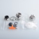 Authentic Digi Torch RTA Atomizer - SS, 5.5ml, RGB Breathing Light, 26mm Diameter