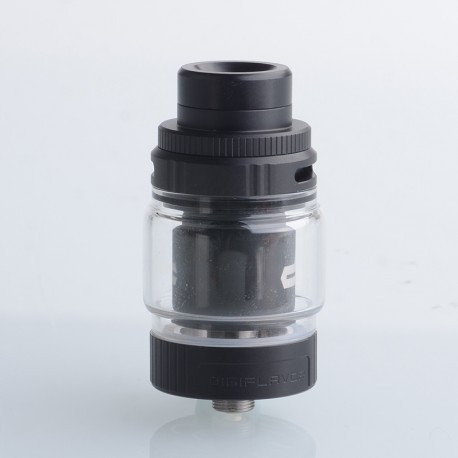 Authentic Digi Torch RTA Atomizer - Black, 5.5ml, RGB Breathing Light, 26mm Diameter
