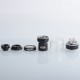 Authentic Digi Torch RTA Atomizer - Black, 5.5ml, RGB Breathing Light, 26mm Diameter