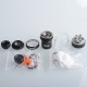 Authentic Digi Torch RTA Atomizer - Black, 5.5ml, RGB Breathing Light, 26mm Diameter