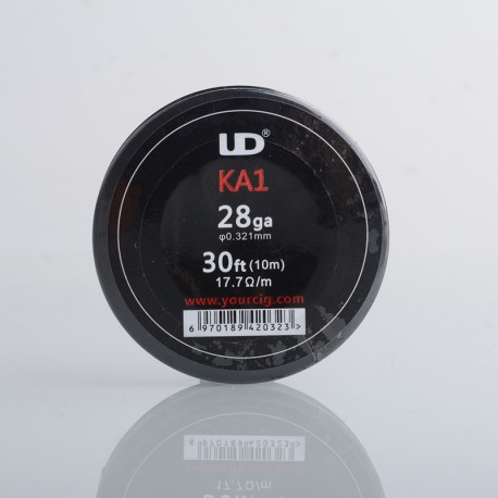 [Ships from Bonded Warehouse] Authentic YouDe UD Kanthal A1 28 AWG Resistance Wire for RBA - 0.32mm Diameter, 10m Length
