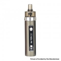 Authentic YiHi IPV A1 50W AIO Pod System Kit - Gunmetal Tang, 2000mAh, 4.0ml, 0.15ohm / 0.5ohm