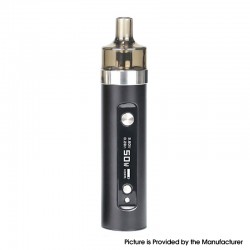 Authentic YiHi IPV A1 50W AIO Pod System Kit - Elegant Black, 2000mAh, 4.0ml, 0.15ohm / 0.5ohm