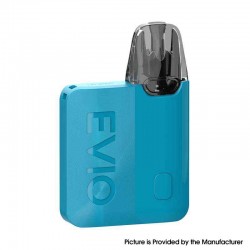 Authentic Joyetech EVIO Box Pod System Kit - Blue, 1000mAh, 2.0ml, 0.8ohm / 1.2ohm, PC Version