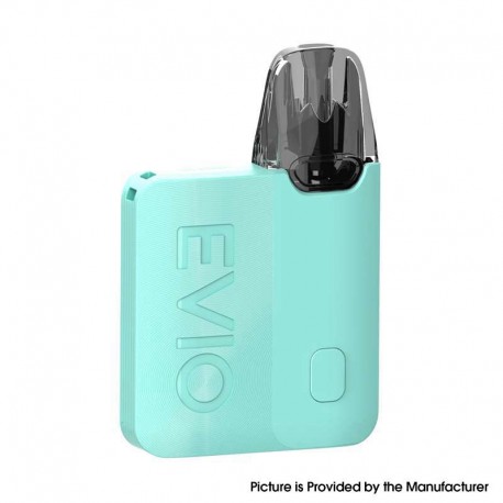 Authentic Joyetech EVIO Box Pod System Kit - Cyan, 1000mAh, 2.0ml, 0.8ohm / 1.2ohm, PC Version