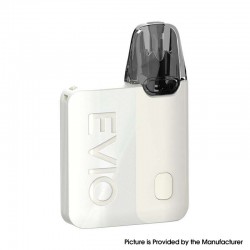 Authentic Joyetech EVIO Box Pod System Kit - White, 1000mAh, 2.0ml, 0.8ohm / 1.2ohm, PC Version