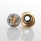 Authentic Hellvape Hellbeast RDA Rebuildable Dripping Atomizer w/ BF Pin - Gold, Stainless Steel, 24mm Diameter