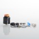 [Ships from Bonded Warehouse] Authentic VandyVape Rath RDA Atomizer - Gun Metal, Single / Dual Coil Configuration, 24mm