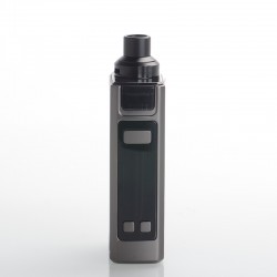 Authentic GeekVape Obelisk 60 AIO All-in-One Mod Kit - Gun Metal, 5~60W, 2200mAh, 4.0ml, 0.4ohm / 0.5ohm