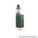 Authentic Eleaf Mini iStick 2 Box Mod Kit with GS Air 4 Tank - Green, 1050mAh, VW 1~25W, 2.5ml, 0.8ohm / 1.4ohm