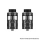 [Ships from Bonded Warehouse] Authentic Hellvape Fat Rabbit RTA Atomizer - Gunmetal, SS+ Glass, 5.5ml, 28.4mm