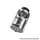 [Ships from Bonded Warehouse] Authentic Hellvape Fat Rabbit RTA Atomizer - Gunmetal, SS+ Glass, 5.5ml, 28.4mm