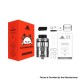 [Ships from Bonded Warehouse] Authentic Hellvape Fat Rabbit RTA Atomizer - Gunmetal, SS+ Glass, 5.5ml, 28.4mm