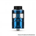[Ships from Bonded Warehouse] Authentic Hellvape Fat Rabbit RTA Rebuildable Tank Atomizer - Blue, SS+ Glass, 5.5ml, 28.4mm