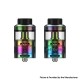 [Ships from Bonded Warehouse] Authentic Hellvape Fat Rabbit RTA Atomizer - Rainbow, SS+ Glass, 5.5ml, 28.4mm