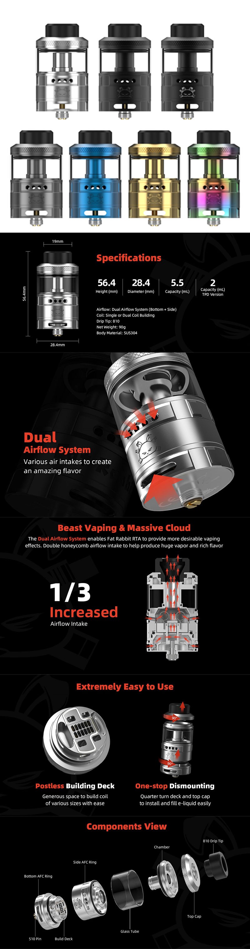 Hellvape fat rabbit RTA