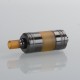 Authentic KIZOKU Shima 18mm MTL Tank Vape Atomizer - Gun Metal, 2.4ml, 0.7ohm, 18mm Diameter