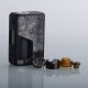 Authentic VandyVape PR SE Squonk Mod Kit with Requiem RDA Atomizer - Meteorite Grey, VW 5~95W, 1 x 16850, 20700, 21700