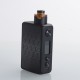 Authentic VandyVape PR SE Squonk Mod Kit with Requiem RDA Atomizer - Diamond Black, VW 5~95W, 1 x 16850, 20700, 21700