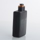 Authentic VandyVape PR SE Squonk Mod Kit with Requiem RDA Atomizer - Diamond Black, VW 5~95W, 1 x 16850, 20700, 21700