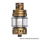 Authentic SMOKTech SMOK TFV18 Mini Tank Vape Atomizer - Gold, 6.5ml, 0.15 / 0.2ohm Mesh Coil, 28mm Diameter