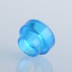 Authentic Reewape RS332 810 Drip Tip for RBA / RTA / RDA Atomizer - Blue, Acrylic (1 PC)