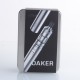 Authentic KIZOKU OAKER 25W Battery Mod + MTL Tank Starter Kit - Silver, 1100mAh, 2.4ml, 0.7ohm