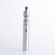 Authentic KIZOKU OAKER 25W Battery Mod + MTL Tank Starter Kit - Silver, 1100mAh, 2.4ml, 0.7ohm