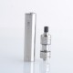 Authentic KIZOKU OAKER 25W Battery Mod + MTL Tank Starter Kit - Silver, 1100mAh, 2.4ml, 0.7ohm