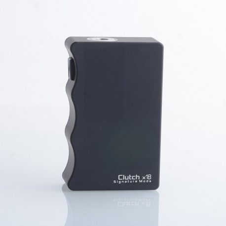 Authentic Mike Vapes & DOVPO & Signature Mods Clutch X18 Mechanical Box Mod - Black, 2 x 18650