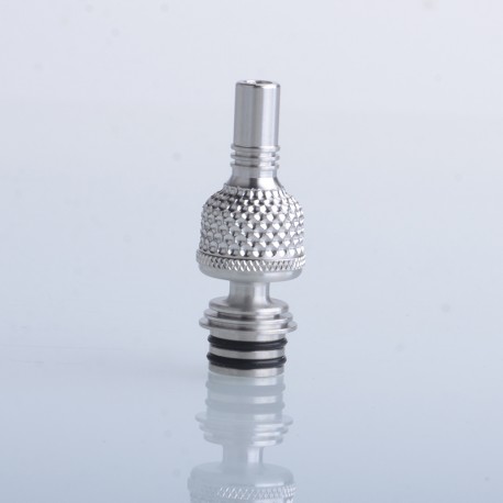 Authentic Auguse FOTO 510 Drip Tip for RDA / RTA / RDTA Atomizer - Silver, Stainless Steel