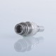 Authentic Auguse FOTO 510 Drip Tip for RDA / RTA / RDTA Atomizer - Silver, Stainless Steel