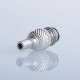 Authentic Auguse FOTO 510 Drip Tip for RDA / RTA / RDTA Atomizer - Silver, Stainless Steel