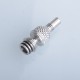 Authentic Auguse FOTO 510 Drip Tip for RDA / RTA / RDTA Atomizer - Silver, Stainless Steel