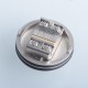 Authentic YDDZ Tannhauser Legacy RDA Rebuildable Dripping Atomizer - Silver, Stainless Steel, 24mm Diameter