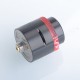 Authentic YDDZ Tannhauser Legacy RDA Rebuildable Dripping Atomizer - Black, Stainless Steel, 24mm Diameter